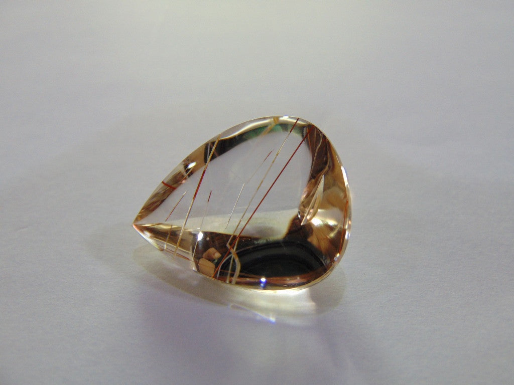 Inclusão de quartzo 33,50ct 28x21mm