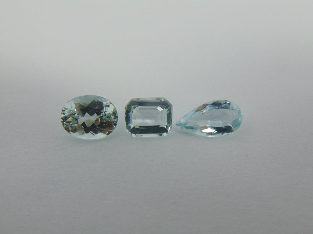 Água-marinha de 6,90 cts