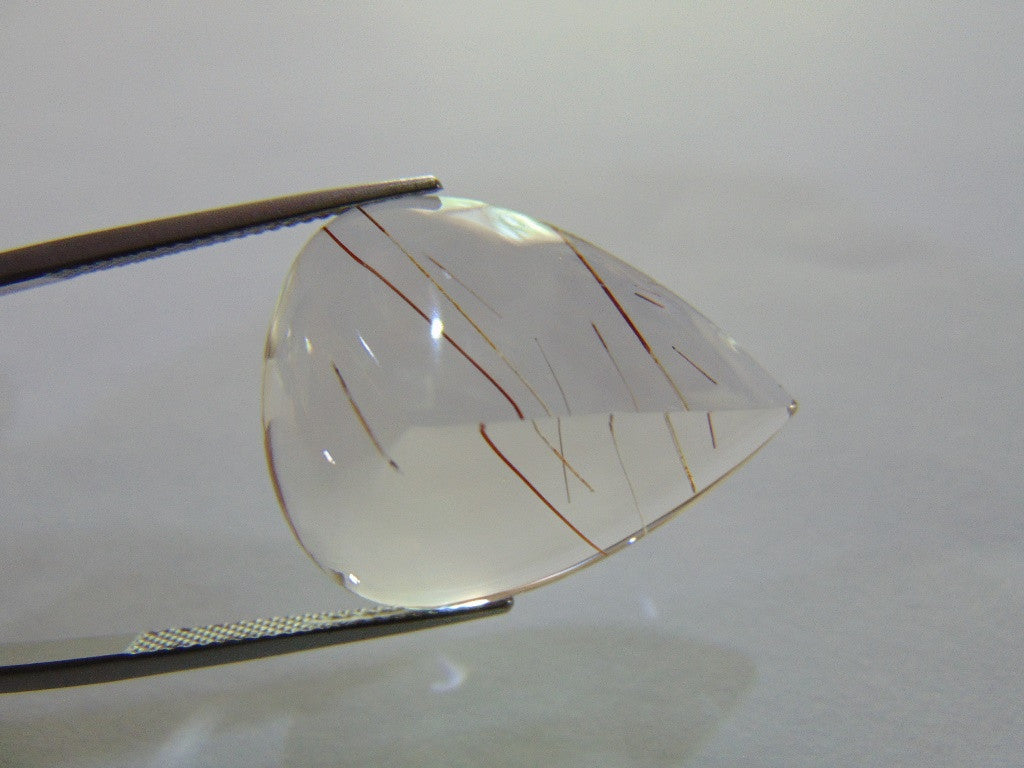 Inclusão de quartzo 33,50ct 28x21mm