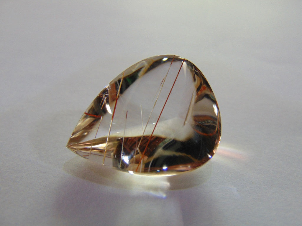 Inclusão de quartzo 33,50ct 28x21mm