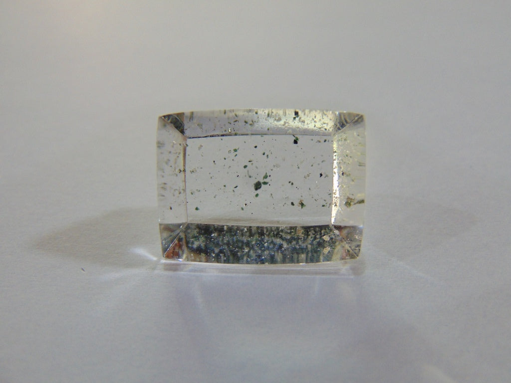 Inclusão de quartzo 25,90ct 21x16mm