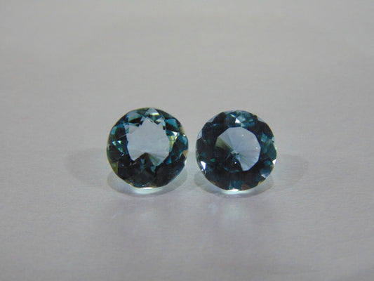 7.50ct Topaz (Sky) Pair