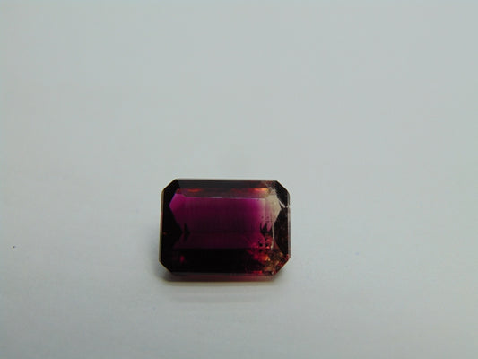 7.70ct Tourmaline Bicolor 13x10mm