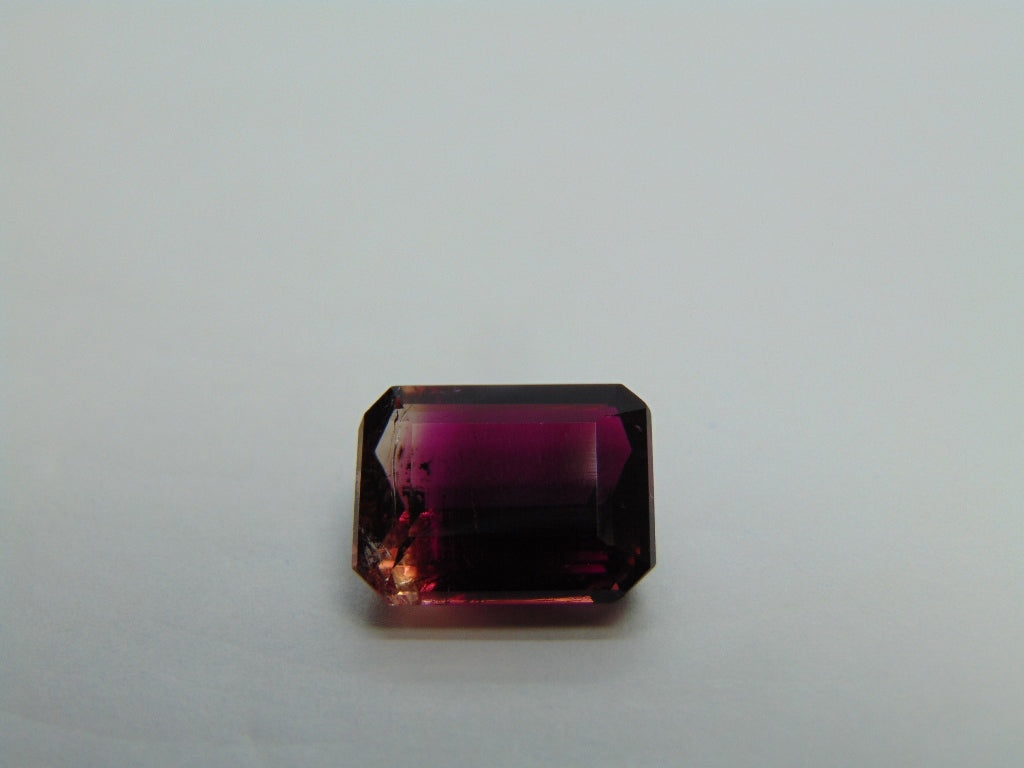 Turmalina Bicolor 7,70ct 13x10mm