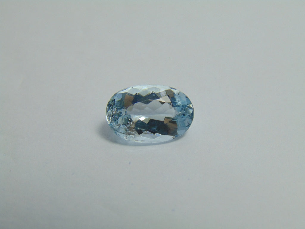 3.85ct Aquamarine 13x8mm