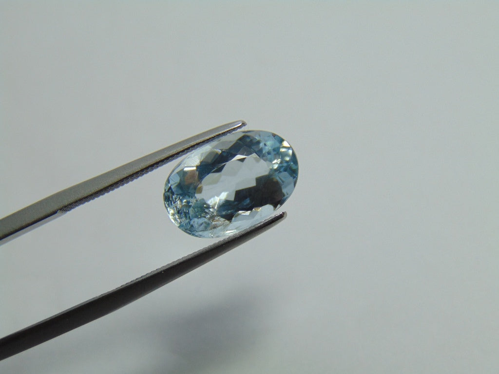 3.85ct Aquamarine 13x8mm