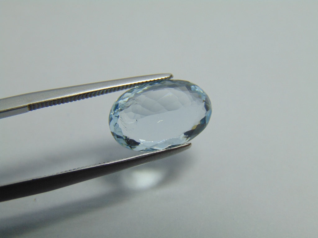 Aquamarine 3,85ct 13x8mm