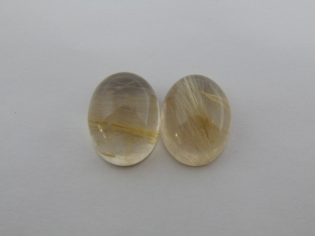 47.40cts Rutile (Pair)