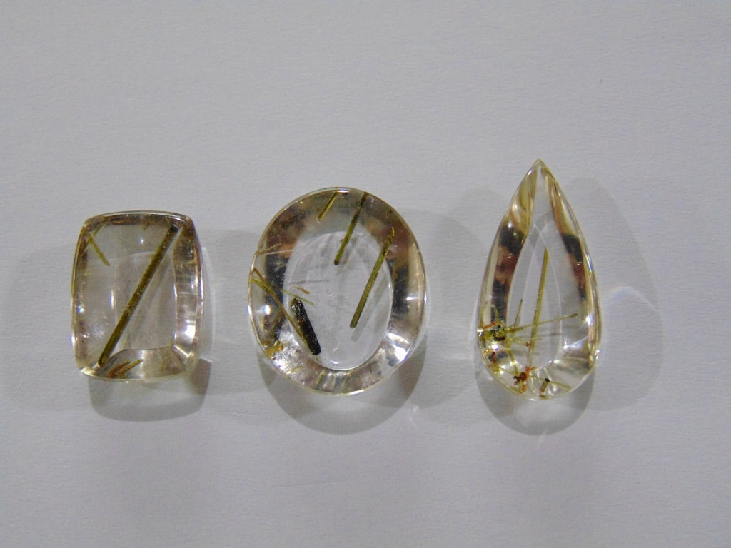 Quartzo 50,90ct (Epídoto)