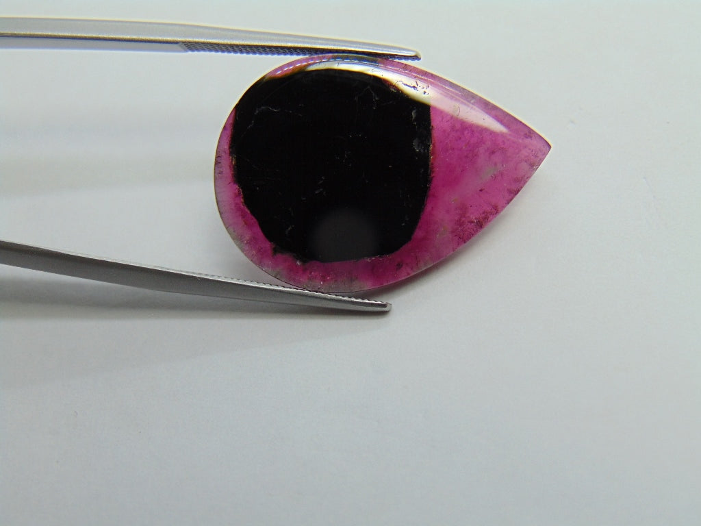 14,30ct Turmalina Bicolor 26x18mm