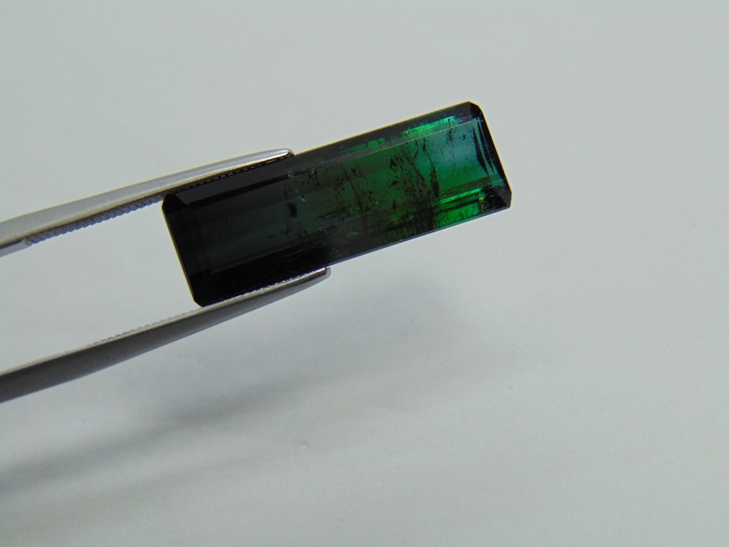 7.65ct Tourmaline Bicolor 22x7mm