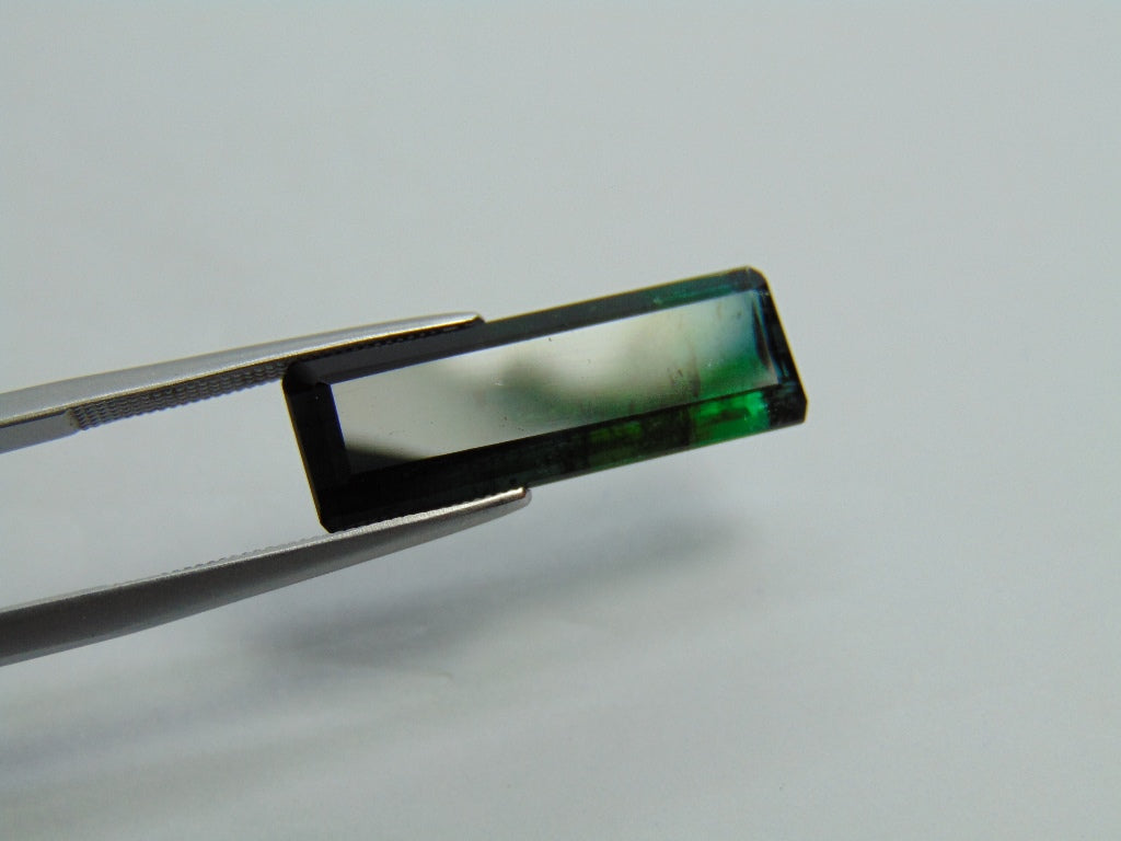 7.65ct Tourmaline Bicolor 22x7mm