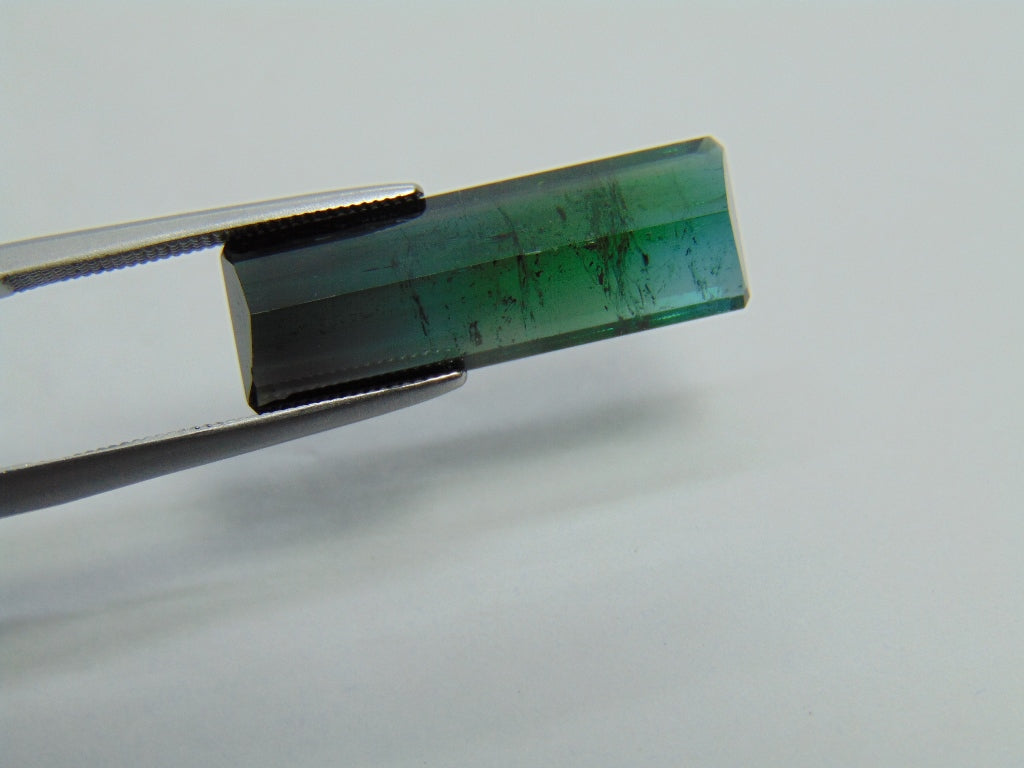 7.65ct Tourmaline Bicolor 22x7mm