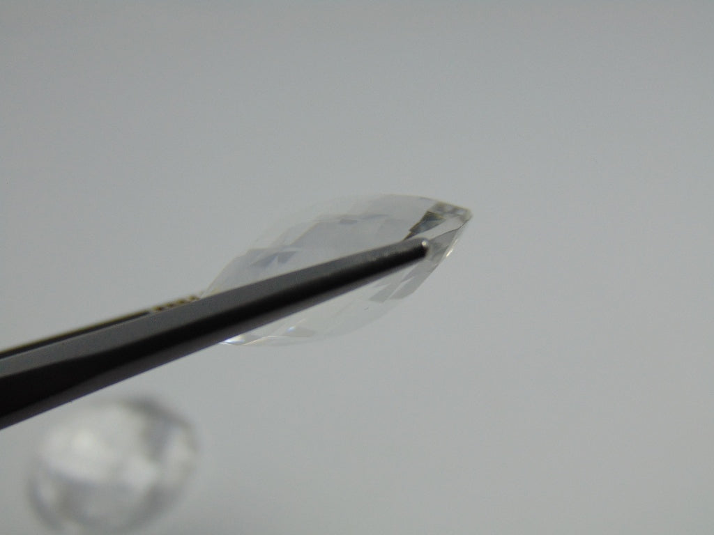 36ct Quartzo Cristal Par 20mm