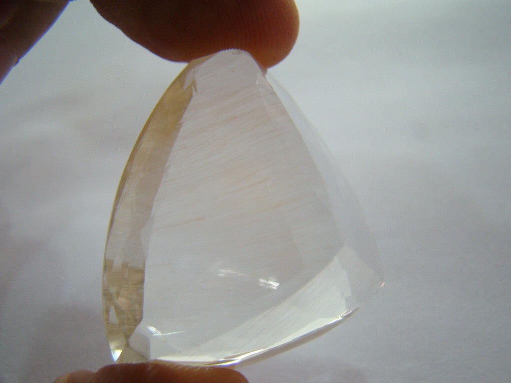 157ct Topaz With Golden Rutile 37x35mm