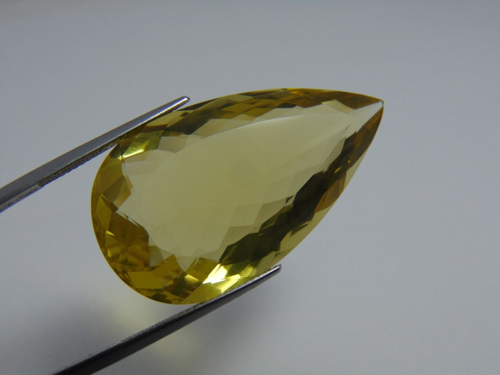 53.20ct Quartz Green Gold 71x21mm