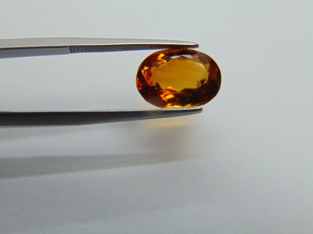 3.90ct Citrine 12x9mm