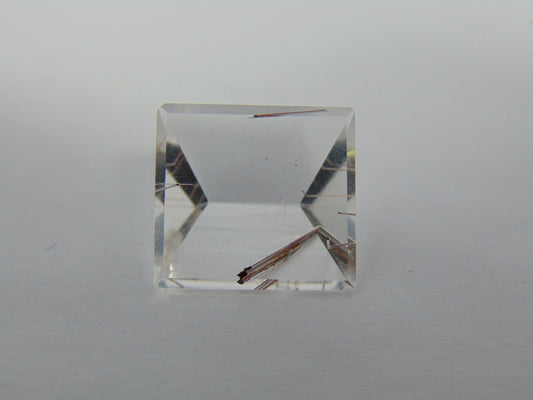 Inclusão de quartzo 21,40ct 21x19mm