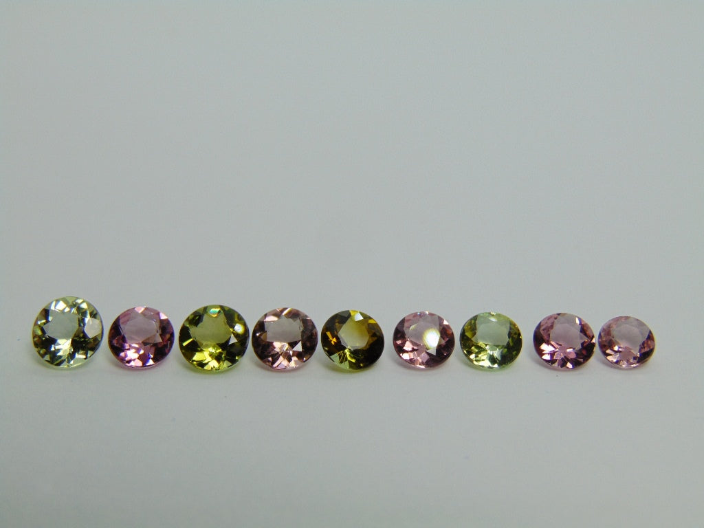 7.05ct Tourmaline 5mm 6mm