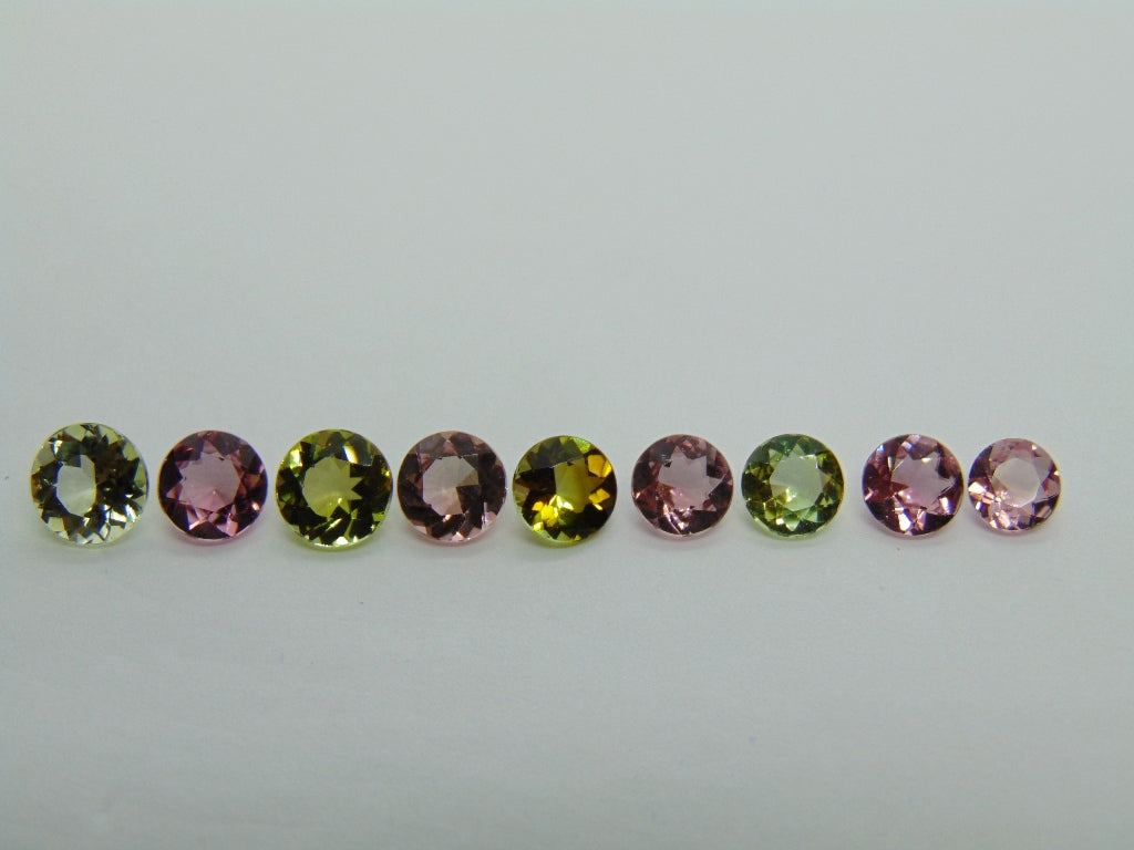 7.05ct Tourmaline 5mm 6mm