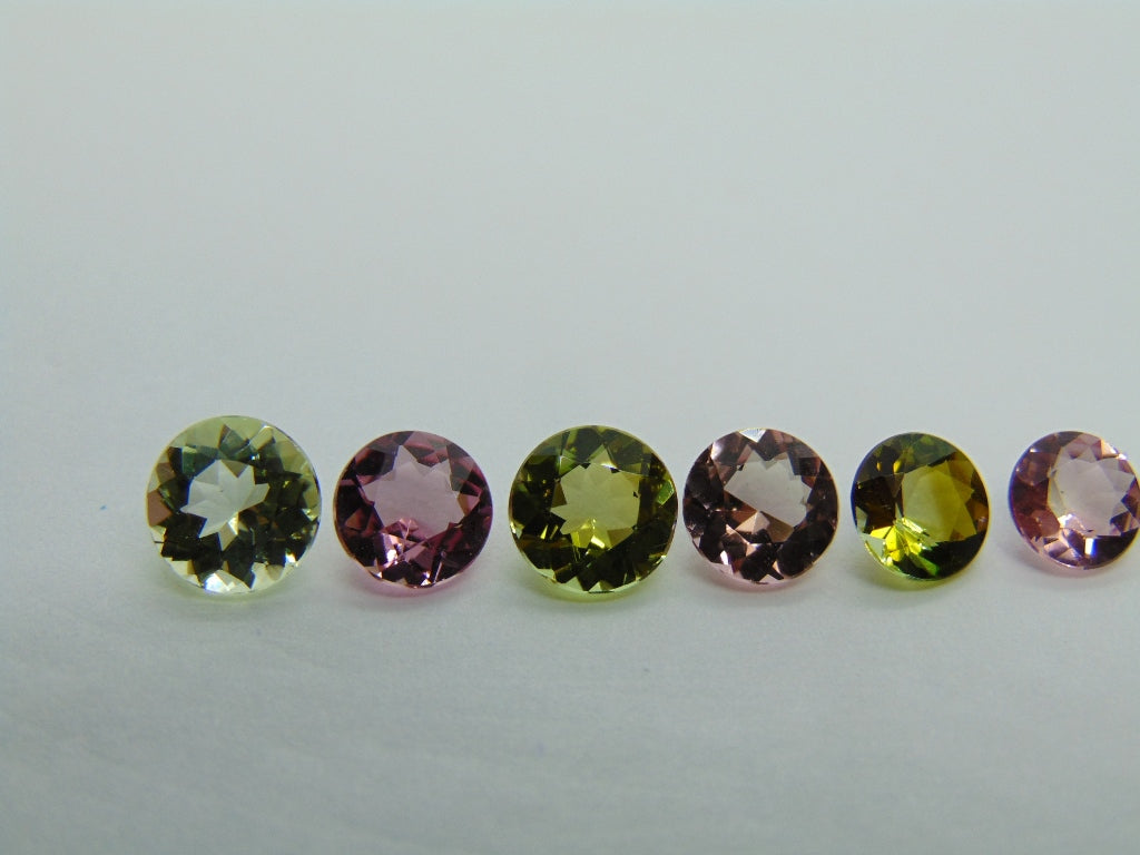 7.05ct Tourmaline 5mm 6mm