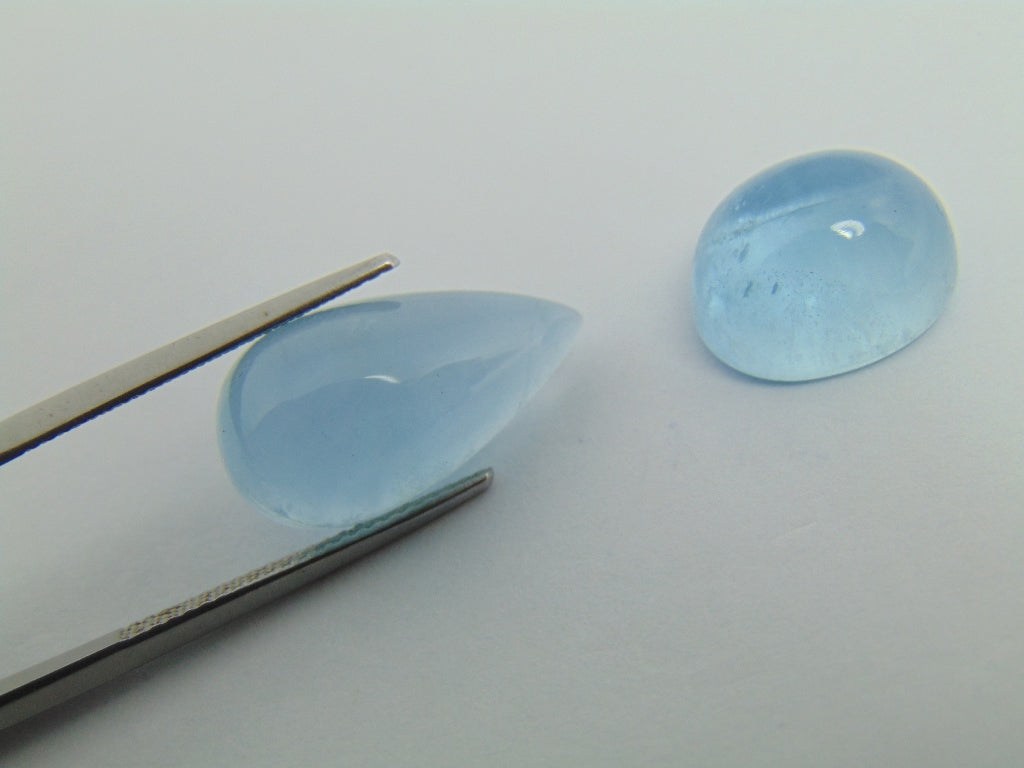 17.40cts Aquamarine (Cabochon)