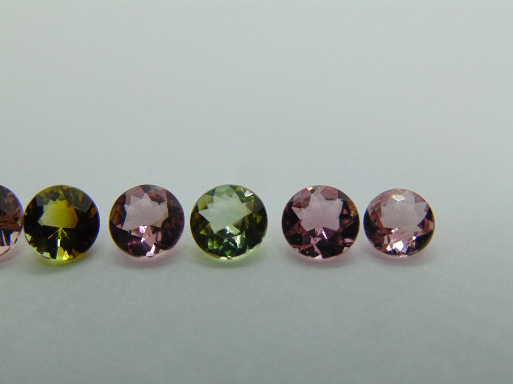 7.05ct Tourmaline 5mm 6mm