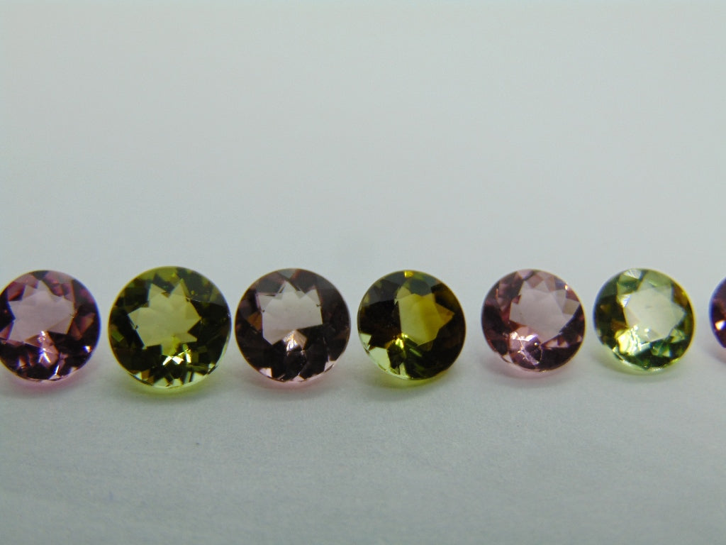 7.05ct Tourmaline 5mm 6mm