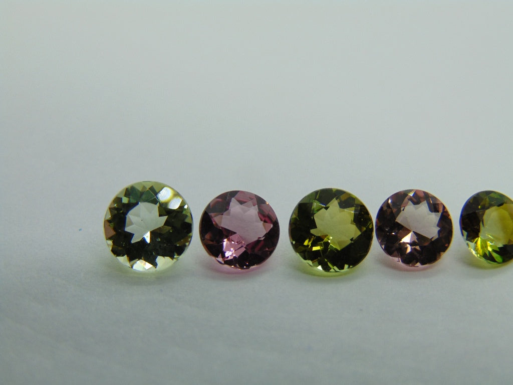 7.05ct Tourmaline 5mm 6mm