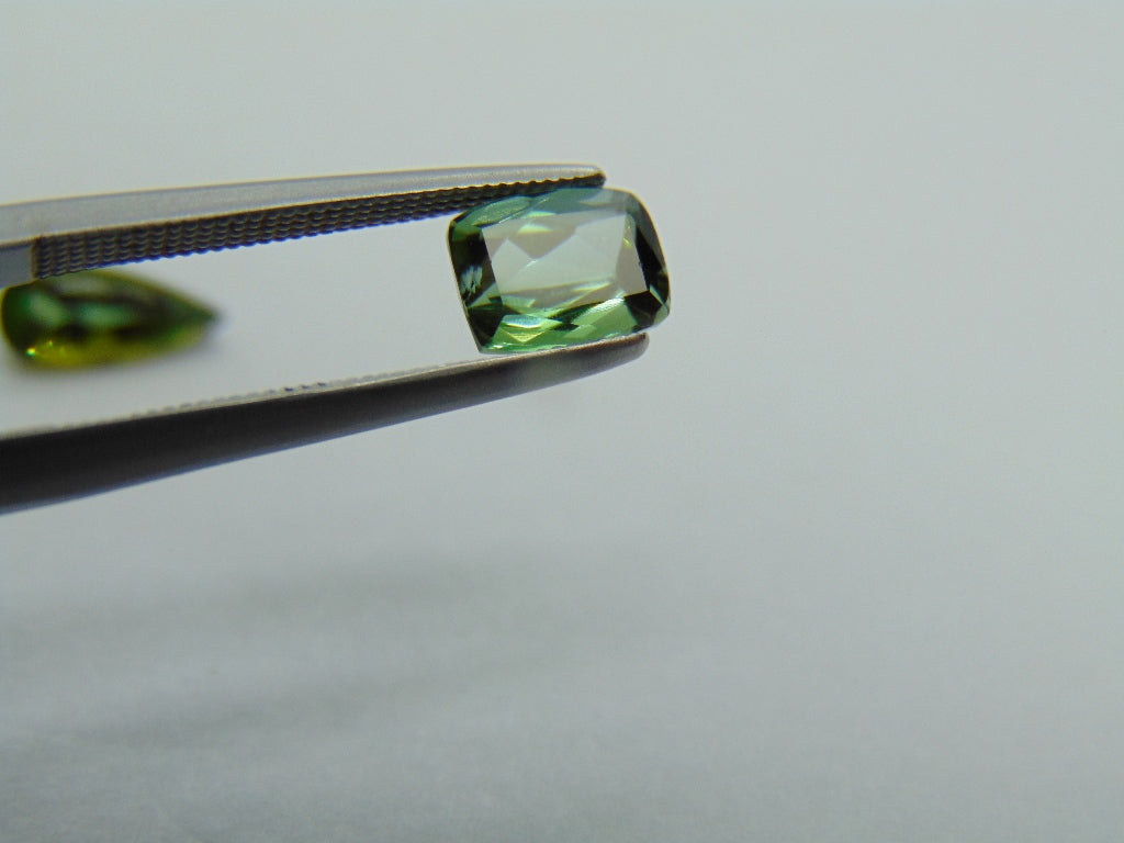 2.10ct Tourmaline 10x4mm 7x5mm