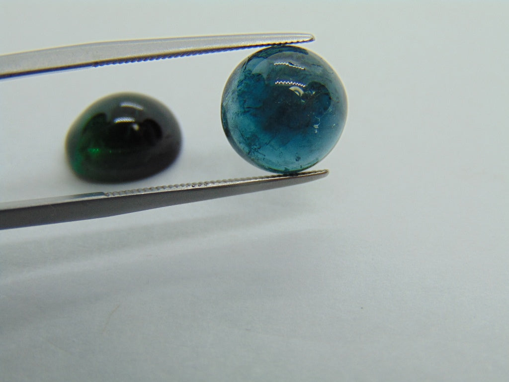 9,60cts Turmalina (Cabochon)