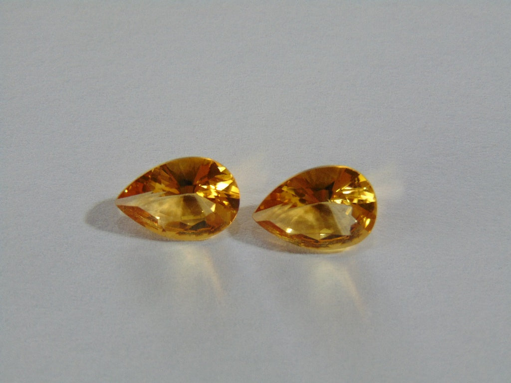 Citrino 4,70 ct (Par)