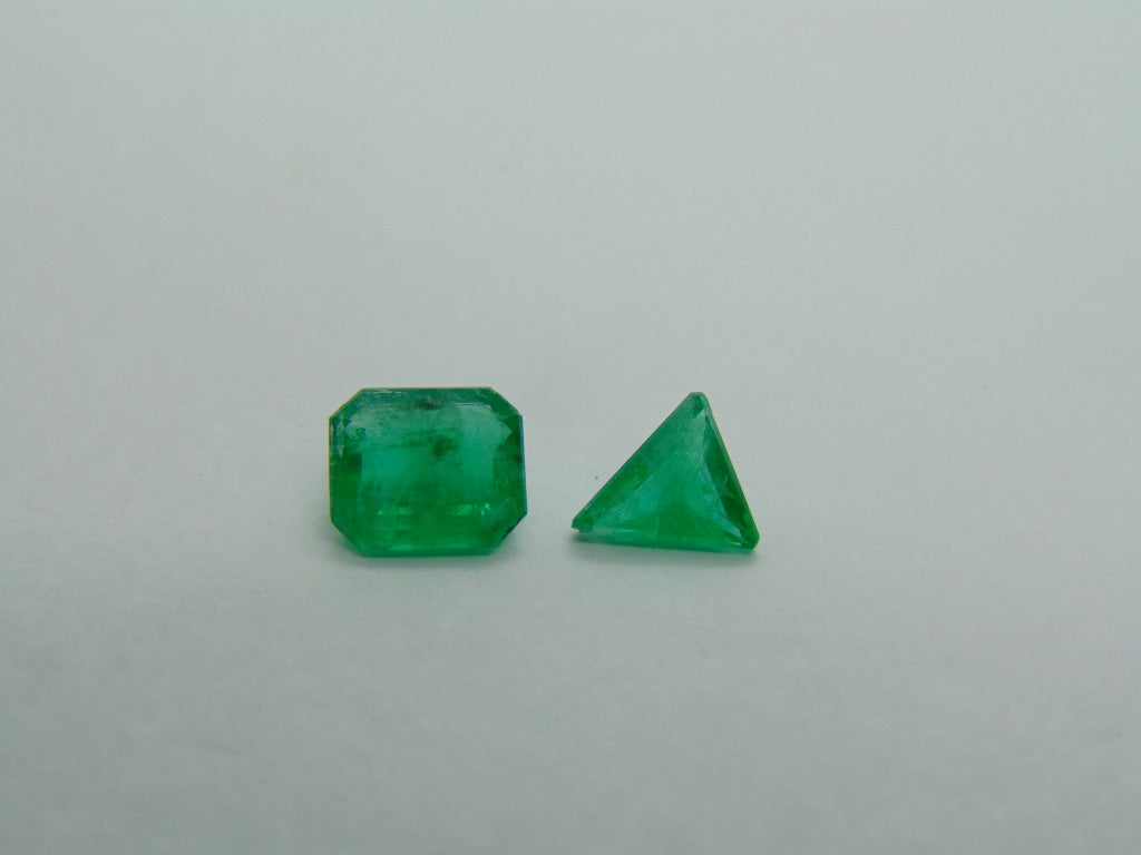 1,55ct Esmeralda 6mm 7x6mm