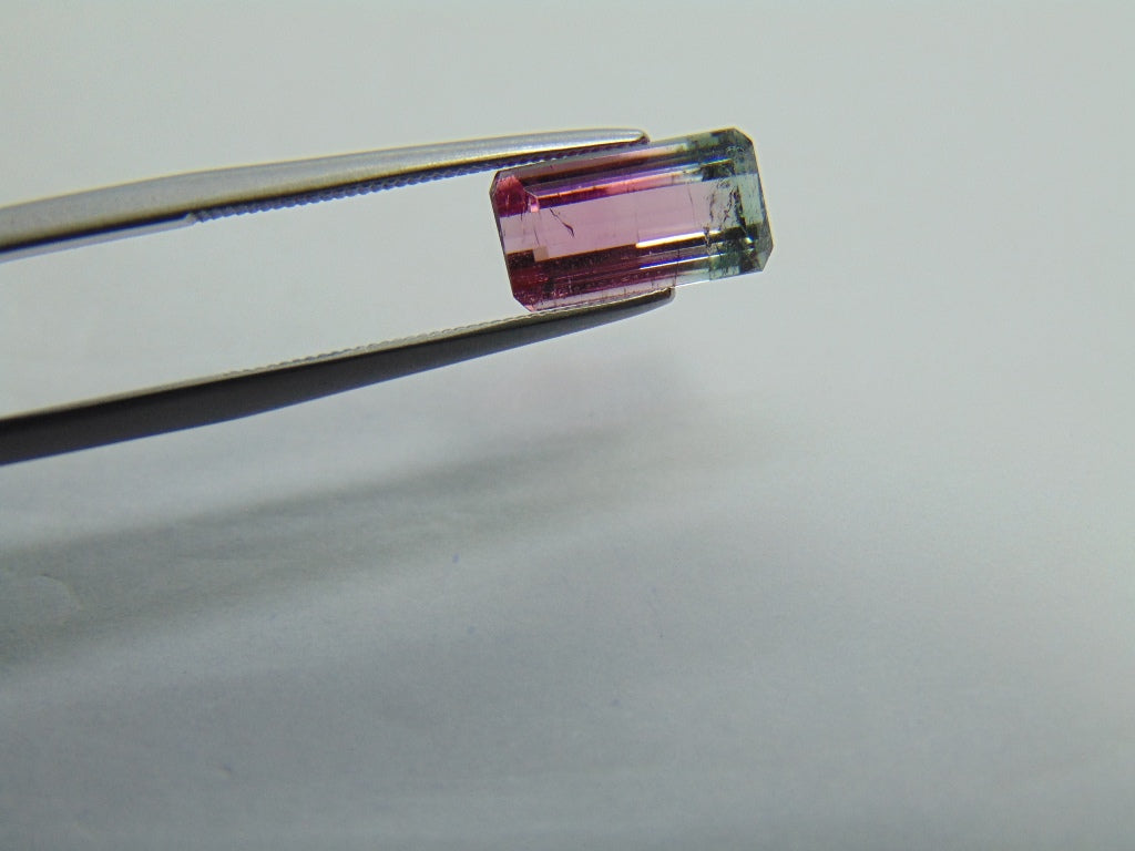 2.89ct Tourmaline Bicolor 11x6mm