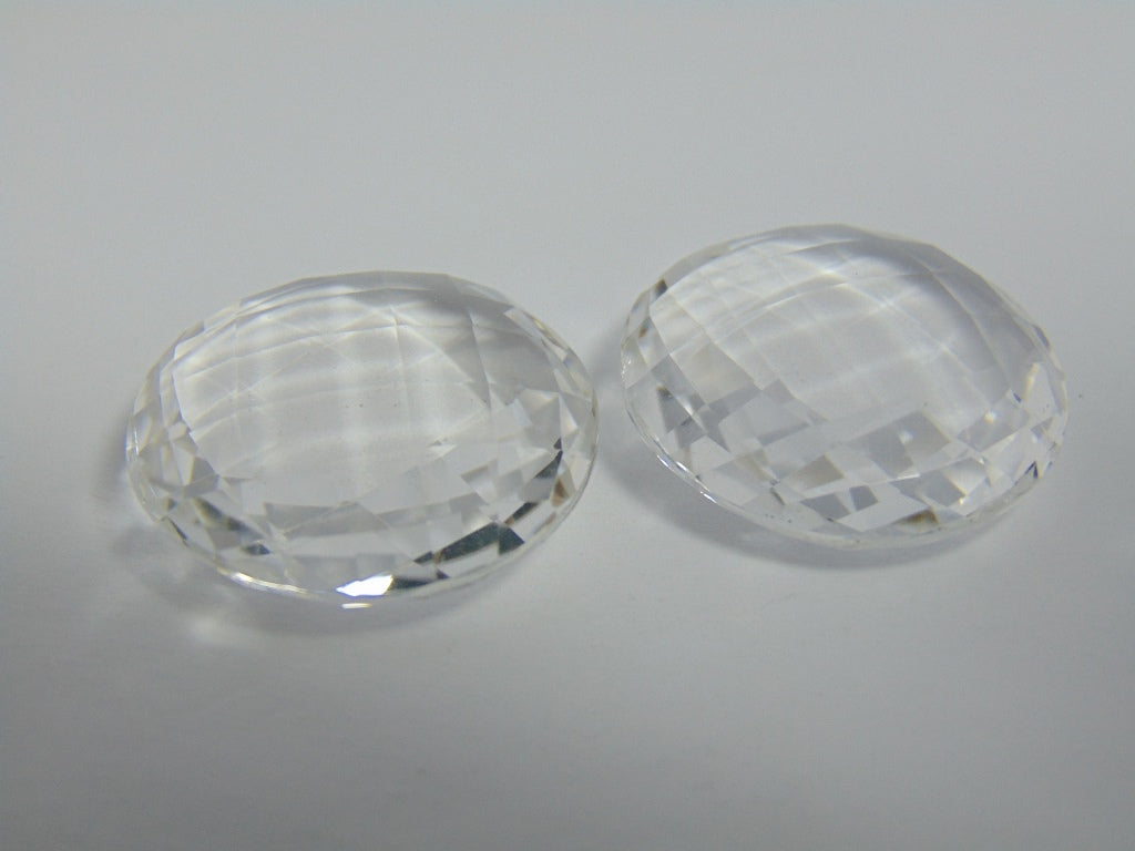 73.40ct Quartz Crystal Pair 25mm