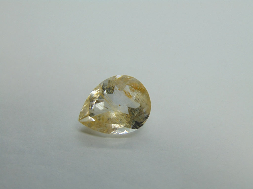 9.35ct Topaz With Rutile 15x12mm