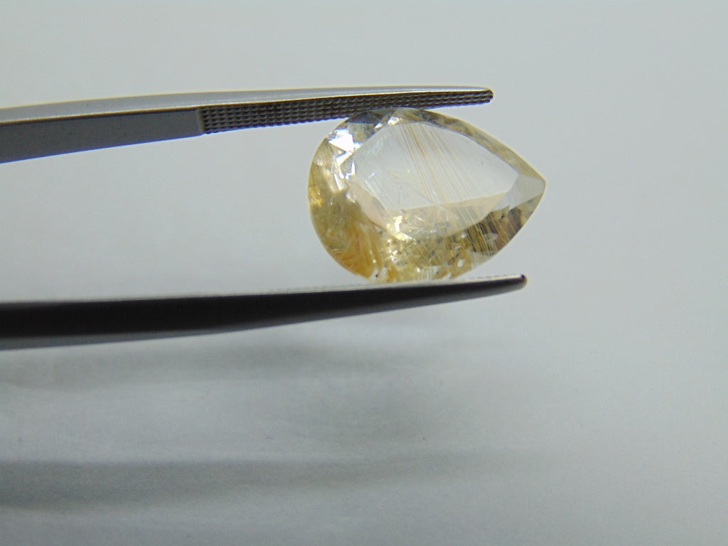 9.35ct Topaz With Rutile 15x12mm