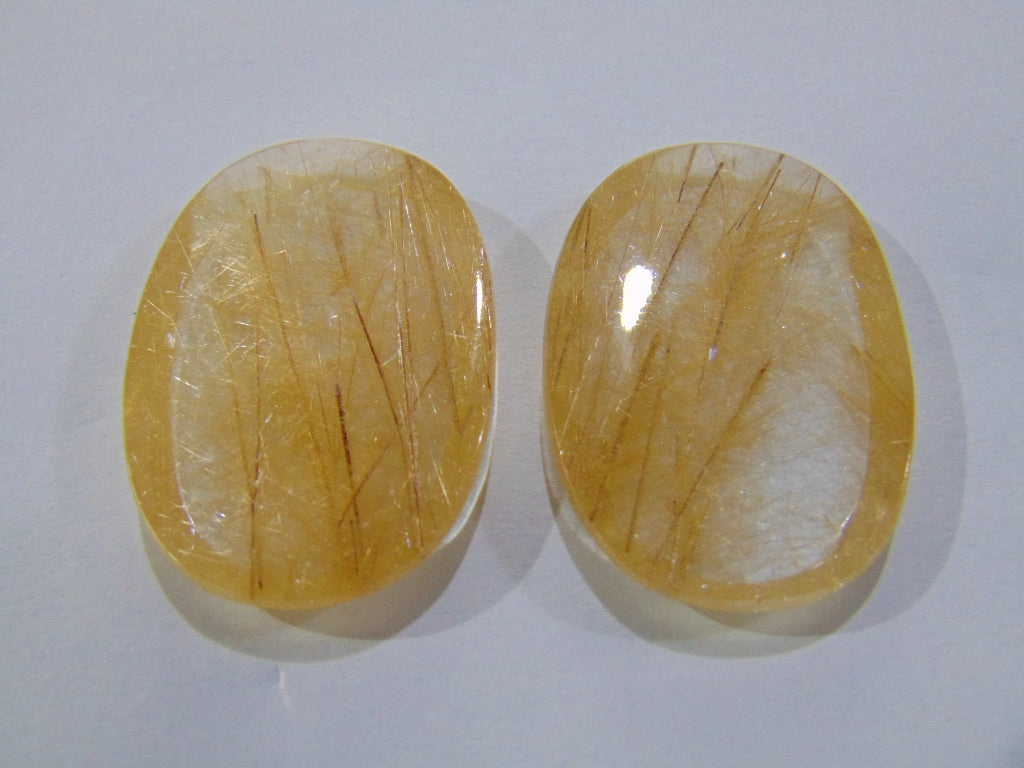 Par de Rutilo 84,50ct 34x25mm