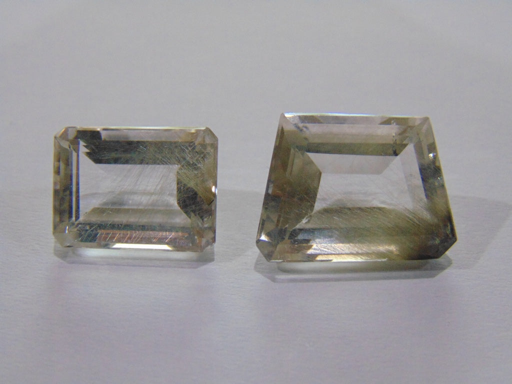 Inclusão de quartzo de 22,60 ct