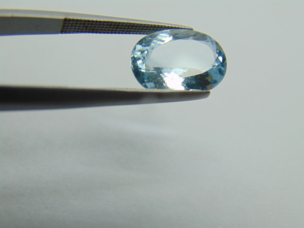 Aquamarine 4,50ct 13x9mm