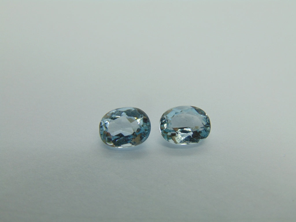 4.90cts Topaz (Natural Color) Pair