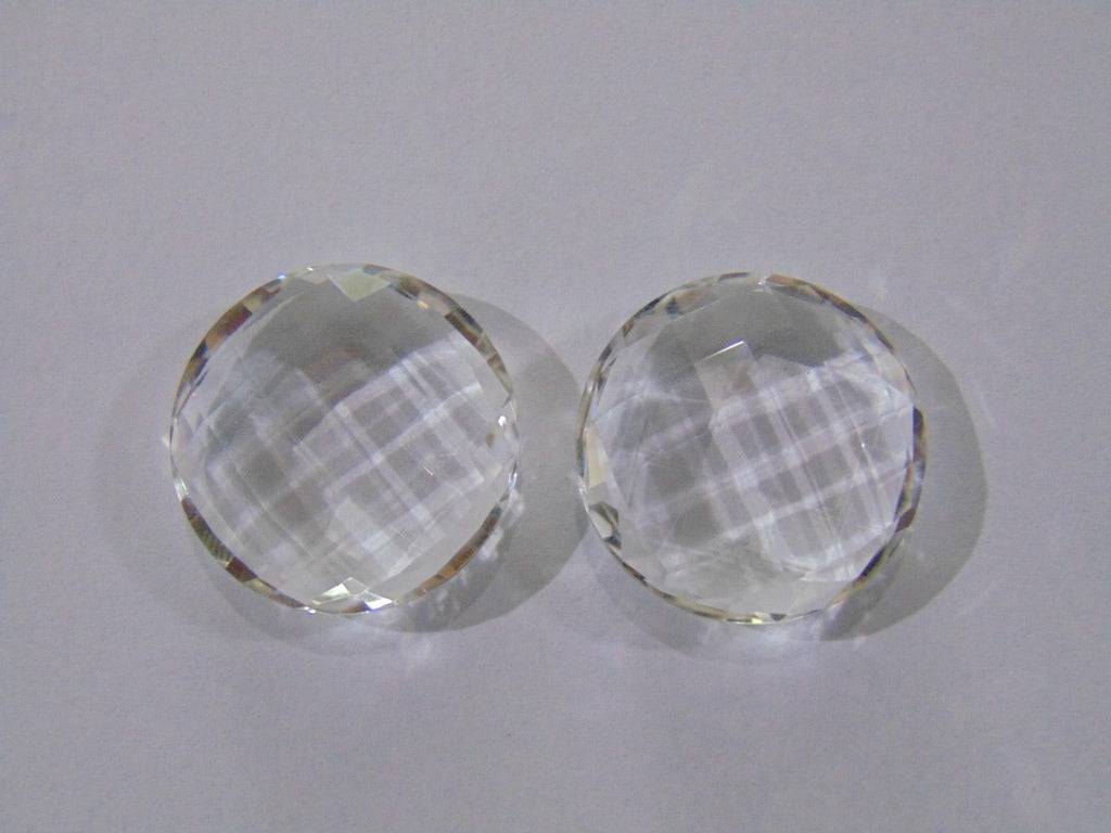 76.20ct Quartz (Crystal) Pair