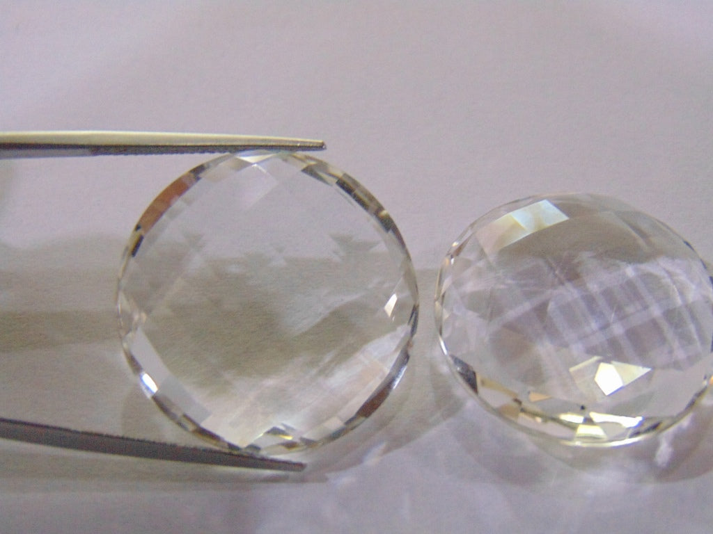 Par de quartzo (cristal) de 76,20 quilates