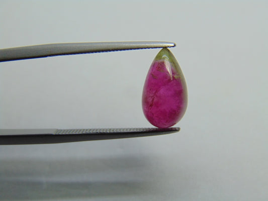 3ct Watermelon Tourmaline 12x7mm