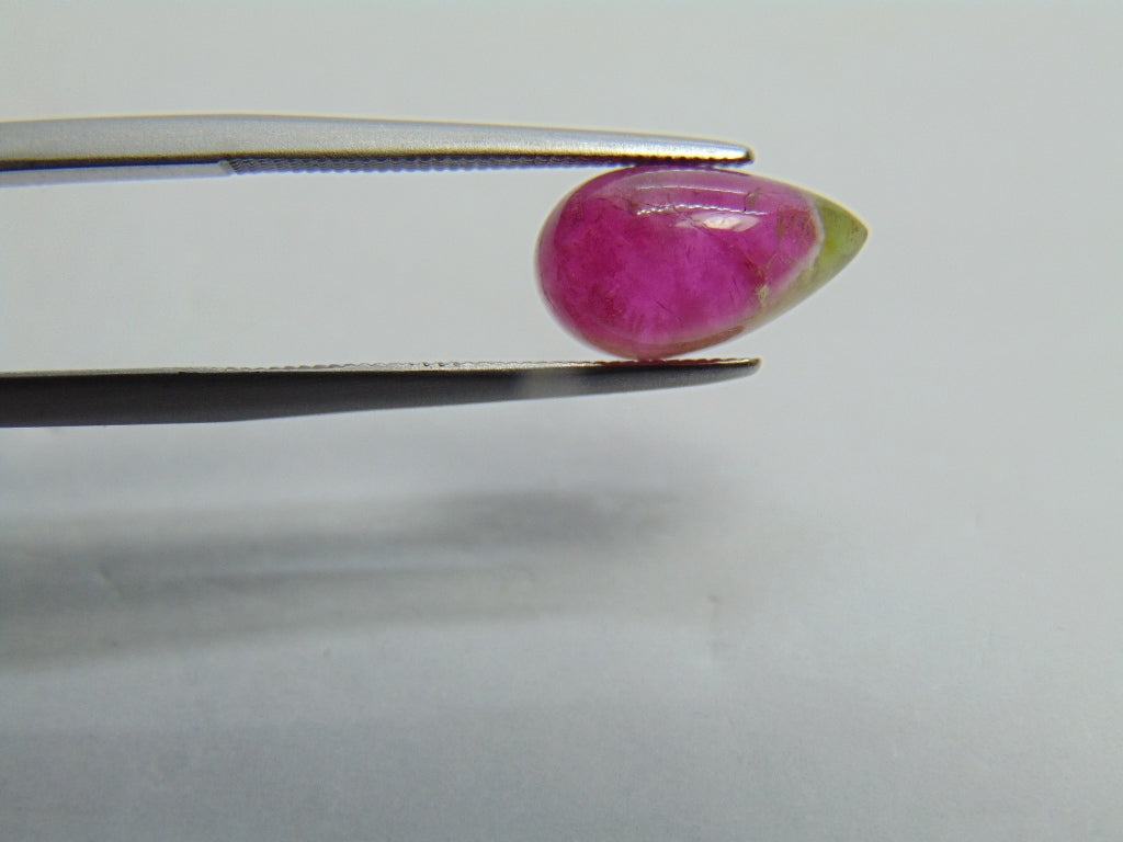 3ct Watermelon Tourmaline 12x7mm