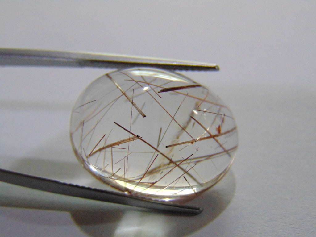 31.50ct Quartz With Rutile