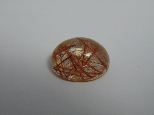 32.40ct Rutile Red 22x11mm