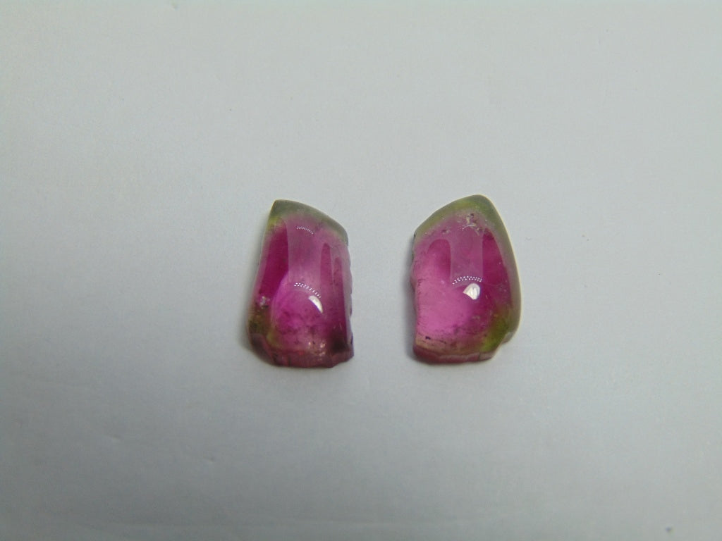 9.25ct Watermelon Tourmaline 12x8mm