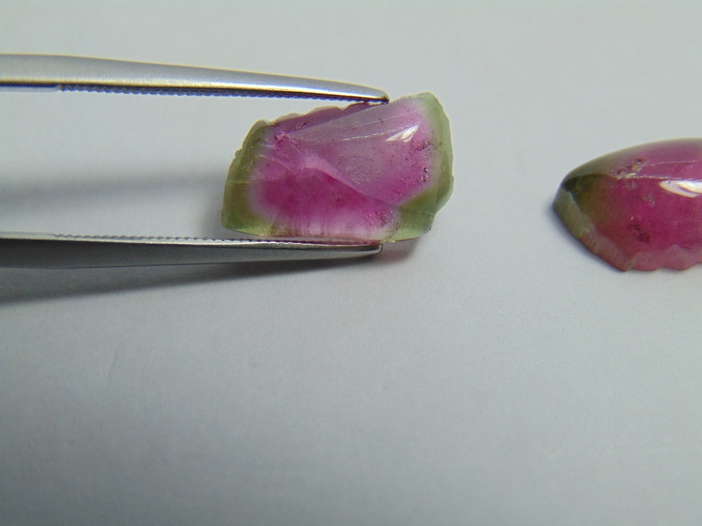 9.25ct Watermelon Tourmaline 12x8mm