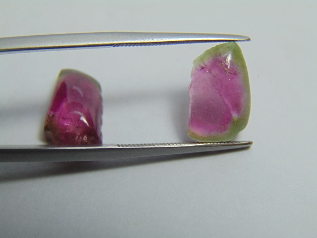 9.25ct Watermelon Tourmaline 12x8mm